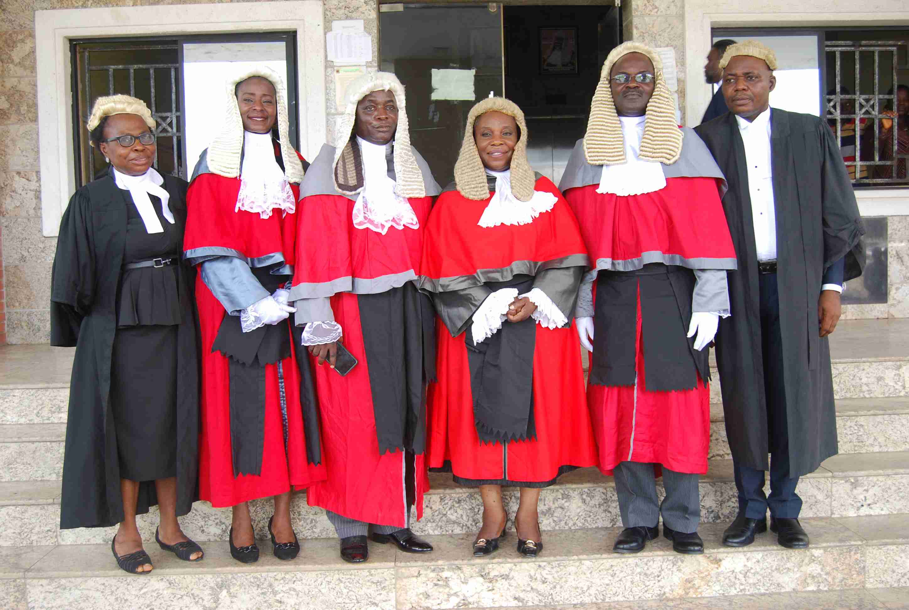 Group Picture of The PCCA (Hon. Justice M.O. Abodunde) with Brother Judges, CR & Former DCR during the Introduction to Bar & Bench on 23 March, 2023