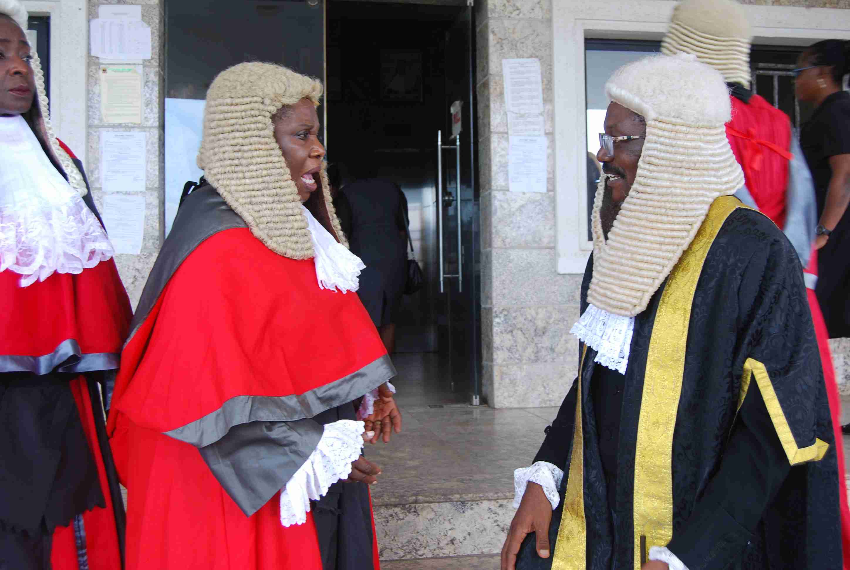 [L-R] The PCCA (Hon. Justice M.O. Abodunde) with the Attorney General & Commissioner for Justice - Mr. Adedayo Toba Apata during The Introduction to Bar & Bench on 23rd March, 2023_b